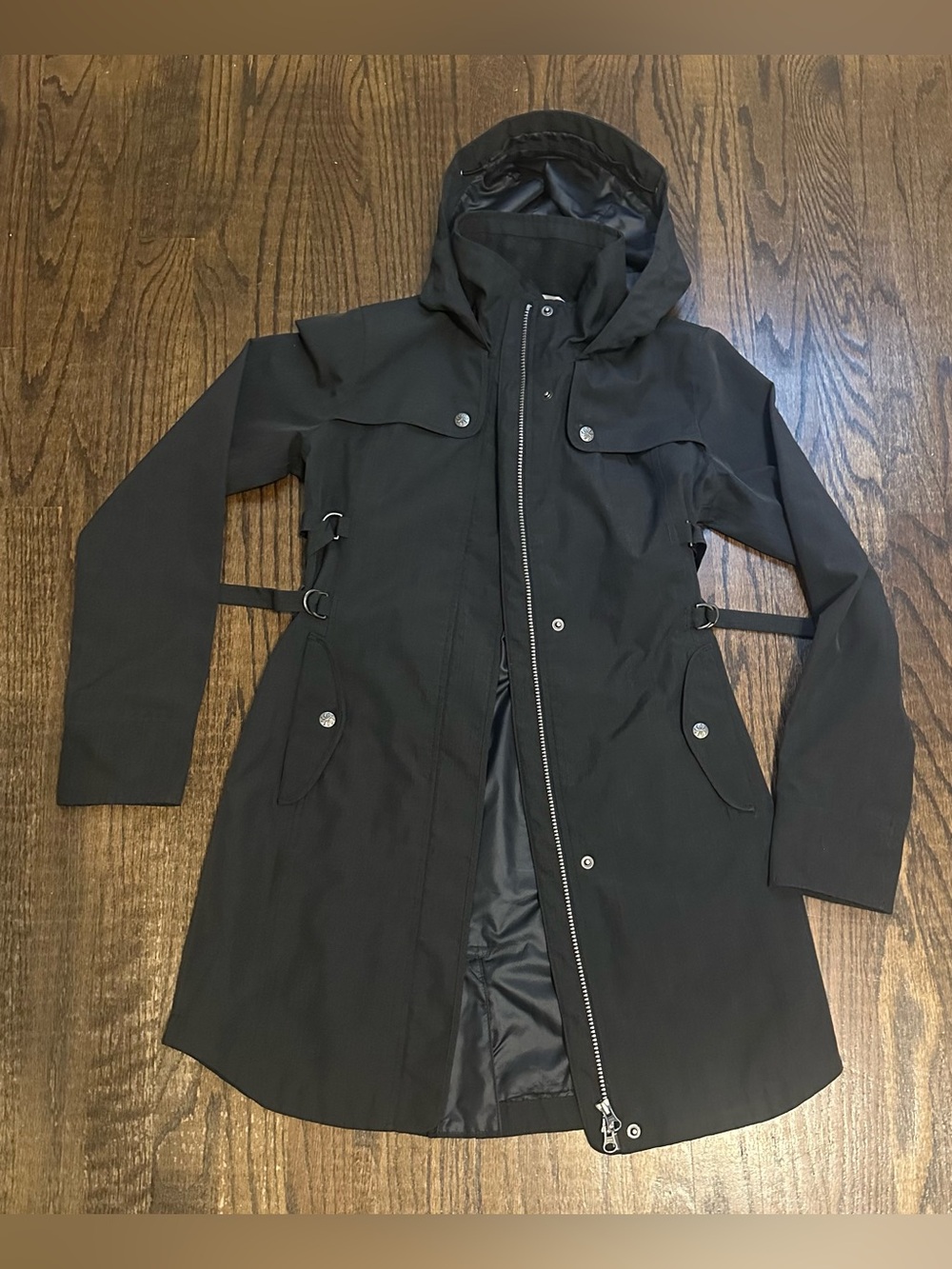 Athleta Midtown Rain Trench